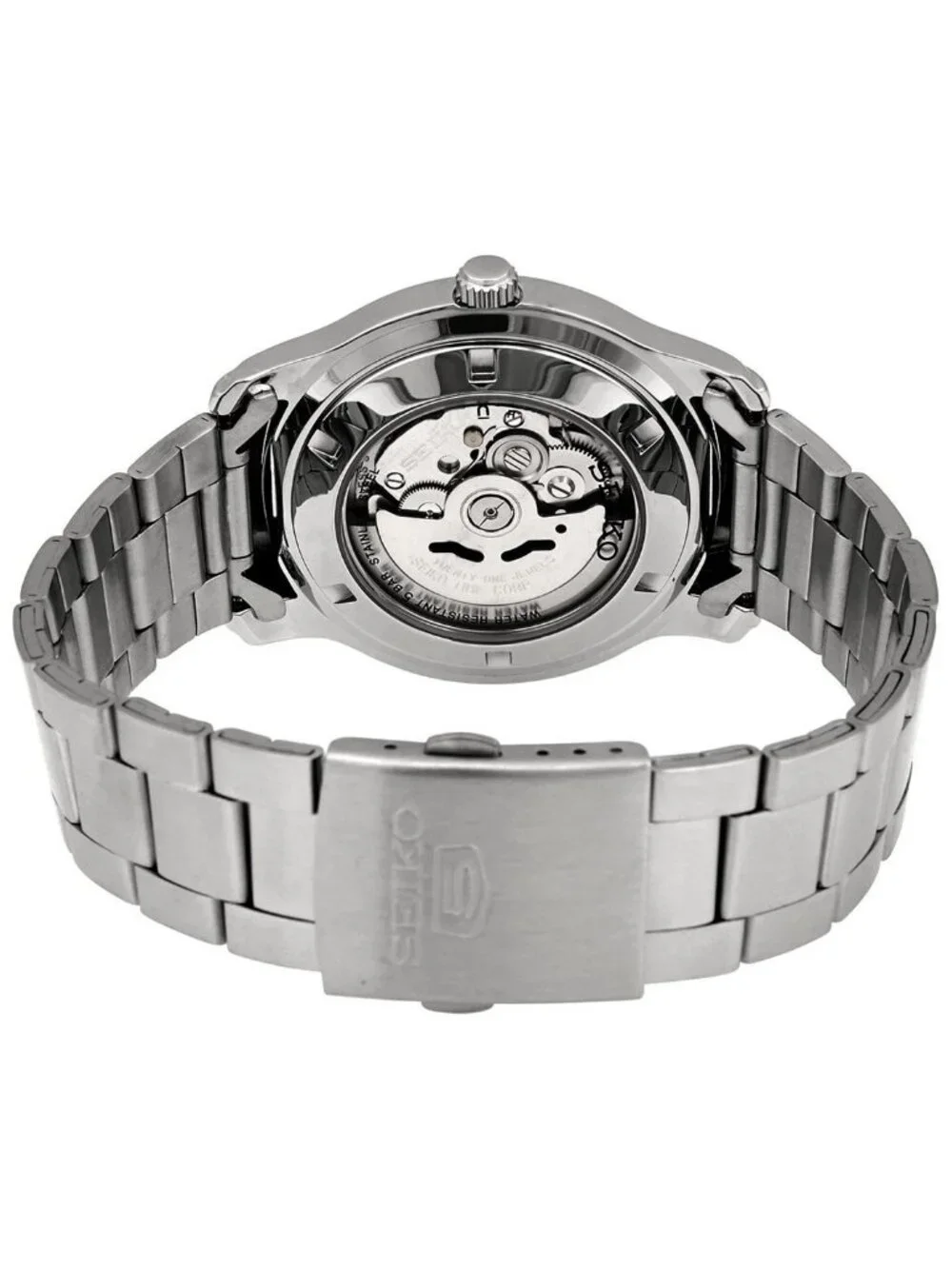 NWT Seiko Automatic Blue Dial Stainless Steel Men's Watch